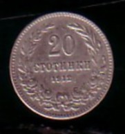 BULGARIA / BULGARIE - 1912 - Arm - 20St - Bulgarije