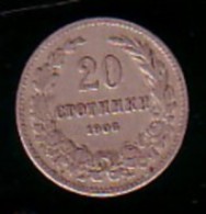 BULGARIA / BULGARIE - 1906 - Arm - 20St - Bulgarie