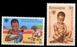 (063) Botswana   1979  Child Year / Annee Enfant / Kinderjahr   ** / Mnh  Michel 237-38 - Botswana (1966-...)