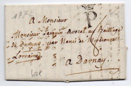 1772 - LETTRE De PARIS - 1701-1800: Vorläufer XVIII