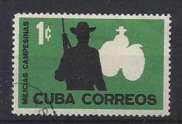 Cuba  1962  National Militia  1c  (o) - Gebruikt