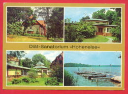 159079 / Rheinsberg MARK (KR. NEURUPPIN ) - DIÄT - SANATORIUM " HOHENELSE " PORT BOAT Germany Deutschland Allemagne - Rheinsberg