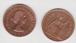 GRAN BRETAGNA  1 PENNY  ANNO 1962 - D. 1 Penny
