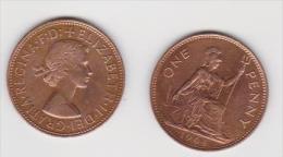 GRAN BRETAGNA  1 PENNY  ANNO 1964 - D. 1 Penny