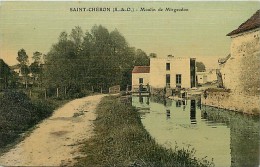 Depts Div.- Essonne - Y607 -  Saint Cheron - St Cheron - Moulin De Mirgaudon - Carte Toilee Colorisee Bon Etat - - Saint Cheron