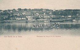 PECQ - N° 702 - PANORAMA DU PECQ ET DE ST-GERMAIN - Le Pecq