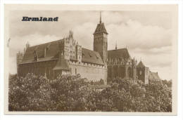 Marienburg 1931, Hochschloss - Stempel Sonderstempel Nationaldenkmal Hohenstein Ostpreussen - Westpreussen