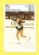 Svijet Sporta Card - Sanda Dubravčić - Figure Skating