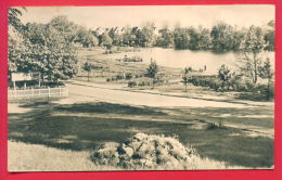 159099 / Templin / Uckermark / BLICK ZUM RATSEE - PAR AVION 1961 SPORT Gymnastics Germany Deutschland Allemagne Germania - Templin