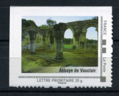 Abbaye De Vauclair  . Adhésif Neuf ** . Collector " LA PICARDIE  " 2009 - Collectors