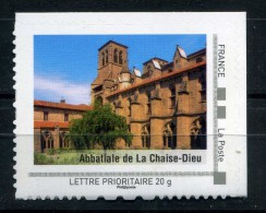 Abbatiale De La Chaise-Dieu . Adhésif Neuf ** . Collector " L' AUVERGNE  " 2009 - Collectors