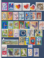 France Oblitéré 1999 Lot De 37 Timbres Cote 20,45 Euros - Colecciones Completas