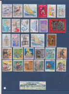 France Oblitéré 1993 Lot De 31 Timbres Cote 17,45 Euros - Collections