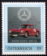 ÖSTERREICH 2009 ** MERCEDES 300 SL - PM Personalized Stamp MNH - Timbres Personnalisés