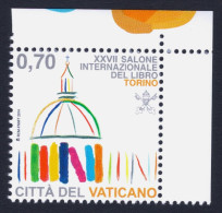 2014 VATICANO "SALONE DEL LIBRO - TORINO" SINGOLO MNH - Nuevos