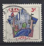 Cuba  1963  Labour Day  3c  (o) - Used Stamps
