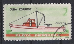 Cuba  1965  Cuban Fishing Fleet: "Omicron"  2c  (o) - Used Stamps