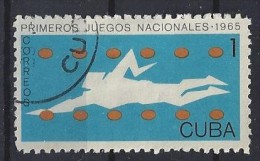 Cuba  1965  First National Games  1c  (o) - Used Stamps