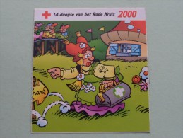 2000 Rode Kruis 14 Daagse ( Zie Foto Voor Details ) Zelfklever Sticker Autocollant ! - Publicidad