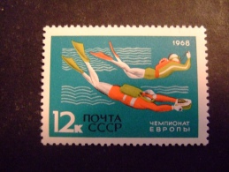 RUSSIA 1968  DIVING    MICHEL 3516   MNH **  (IS035-NVT) - Buceo