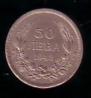 BULGARIA / BULGARIE - 1943 - Kinge Boris - 50Lv - Bulgaria