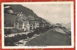 SUISSE - LEYSIN AVENUE SECRÉTAN - Le Crêt