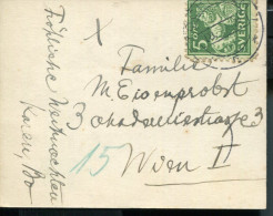 SWEDEN SINGLE FRANKING VINTAGE POSTCARD SMALL SIZE 9X7 CM - Covers & Documents