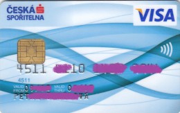 Czech Republic - Ceska Sporitelna - VISA - Cartes De Crédit (expiration Min. 10 Ans)