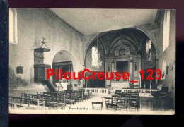 78 Yvelines - PORCHEVILLE - " L'Intérieur De L'Eglise " - Porcheville