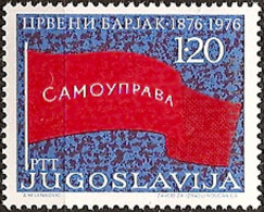 YUGOSLAVIA 1976 Centenary Of “Red Flag” Insurrection (workers’ Demonstration) MNH - Neufs