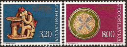 YUGOSLAVIA 1976 Europa Handicrafts Set MNH - Unused Stamps