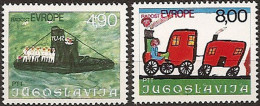 YUGOSLAVIA 1975 Children’s Week And 8th “Joy Of Europe” Meeting Set MNH - Ungebraucht