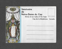 NOTRE DAME DU CAP DE LA MADELEINE - TROIS RIVIÈRES - QUÉBEC - CARNET SOUVENIR - SOUVENIR FOLDER - 14 PHOTOS - Trois-Rivières