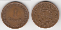 **** MOZAMBIQUE - PORTUGAL - 1 ESCUDO 1957 **** EN ACHAT IMMEDIAT !!! - Mozambique