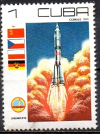 1979 Cosmonautics Day - 1c Rocket Launch  MH - Nuevos