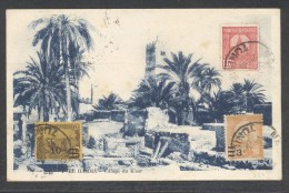 8200-TUNISIE-EL HAMMA-VILLAGE DU K'SAR-1929-FP - Lettres & Documents