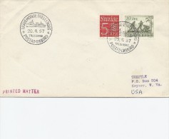 Cover :  Shipmail   Sweden-Travemünde-Trelleborg. Posted Ombord.   H-56 - Maritime