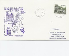 Cover :  MS.  World Discoverer.  Postmark: Geiranger Norway.   H-57 - Maritime