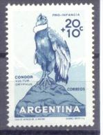 1960. Argentina, Mich.715, Bird, Condor, 1v,  Mint/** - Unused Stamps