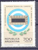 1980. Argentina, Mich.1497, 0y Of High Scool, 1v,  Mint/** - Nuevos