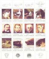 1983. Argentina, Mich.1666-77, Fauna & Famous Persons Of Argentina, Sheetlet, Mint/** - Blocchi & Foglietti