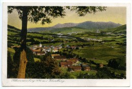 Blick Von Schwarzenberg In Den Bregenzerwald,7.8.1936, Egg, Lingenau, Hittisau, Allgäuer Nagelflukette, - Bregenz