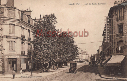 78 - CHATOU - Rue De Saint Germain - TTBE Dos Vierge  -   2 Scans - Chatou