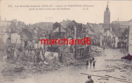 Belgique Aspect De Termonde Après Sa Destruction Par Les Barbares éditeur Richard - Dendermonde