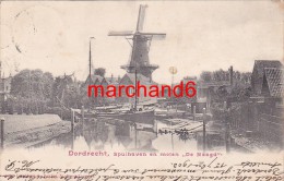 Pays Bas Dordrecht Spuihaven En Molen De Maagd éditeur Bakker - Dordrecht