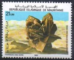 MAURITANIE  Mineraux, Fossiles, Yvert N° 513C  ** MNH, Neuf Sans Charniere - Minéraux