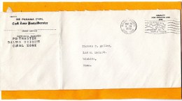 Panama 1939 Cover Mailed To USA - Zona Del Canale / Canal Zone