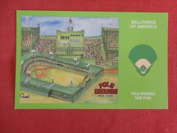 > Baseball  Ball Parks Of America Polo Grounds  Ny  Ref  1659 - Baseball