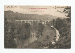 Cp , 14 , Vallée De L'Orne , Le Viaduc Du VEY , Prèe CLECY , Dos Simple , Voyagée 1904 - Sonstige & Ohne Zuordnung