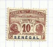 Sénégal (Af) Taxe N°5 Neuf Avec Charnière - Postage Due